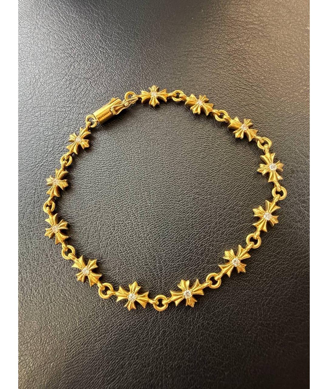 CHROME HEARTS Золотой браслет из желтого золота, фото 5