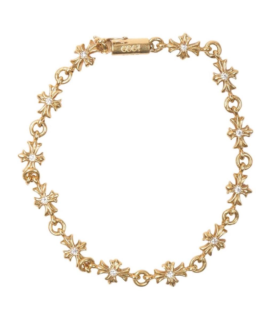 CHROME HEARTS Золотой браслет из желтого золота, фото 1