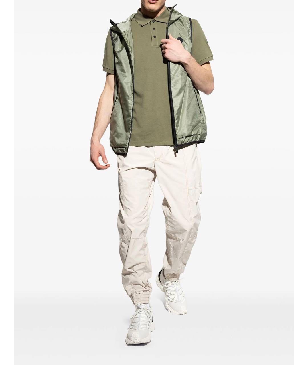 MONCLER Зеленый жилет, фото 2