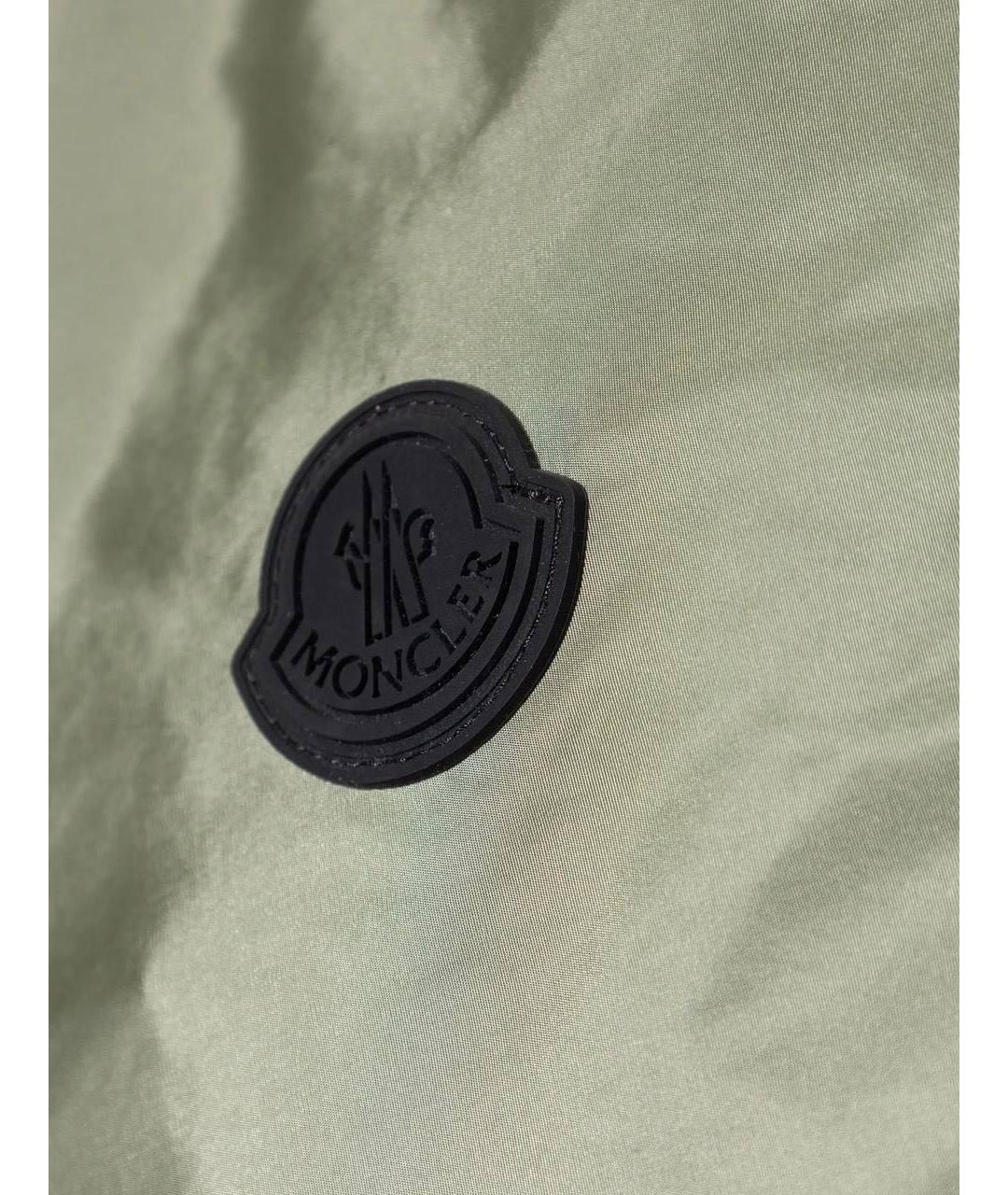 MONCLER Зеленый жилет, фото 4