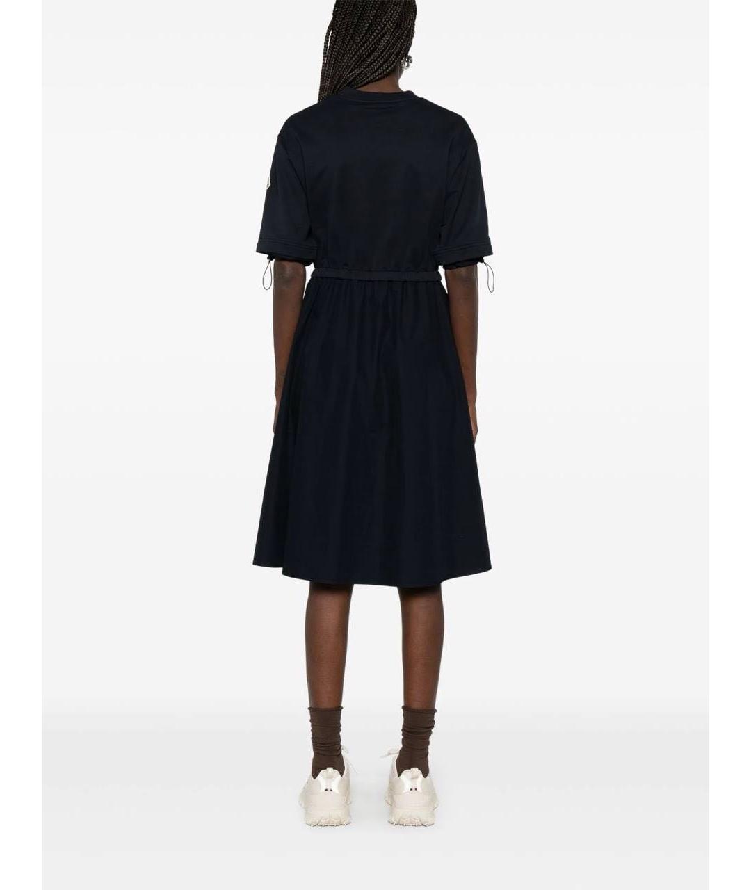 MONCLER Черное повседневное платье, фото 5