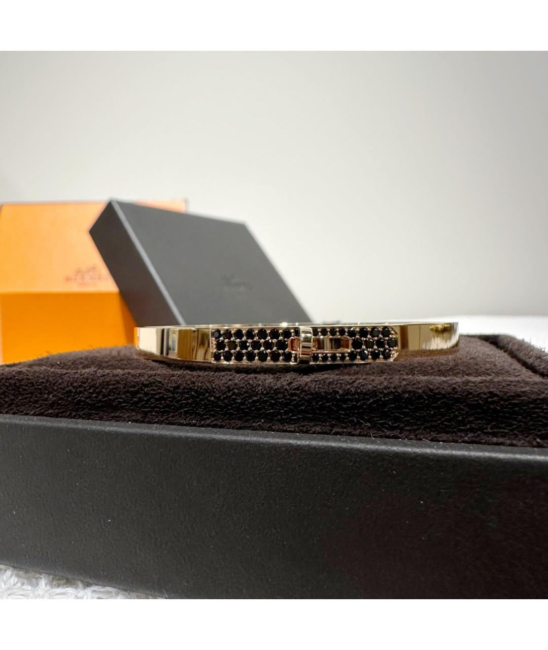 HERMES Золотой браслет из розового золота, фото 4