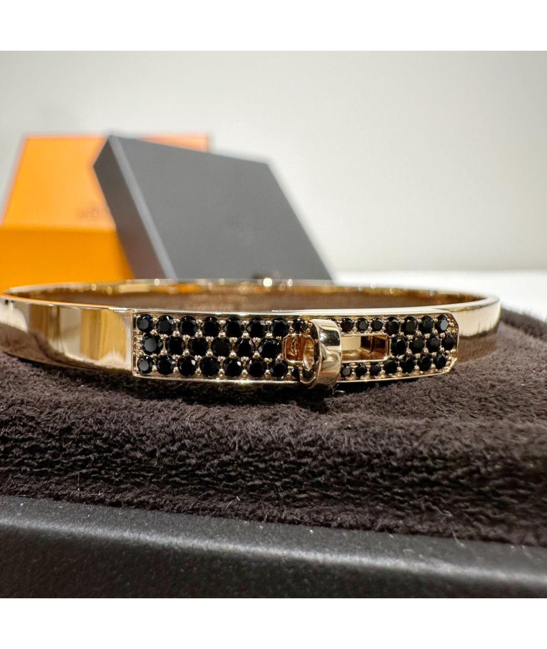 HERMES Золотой браслет из розового золота, фото 6