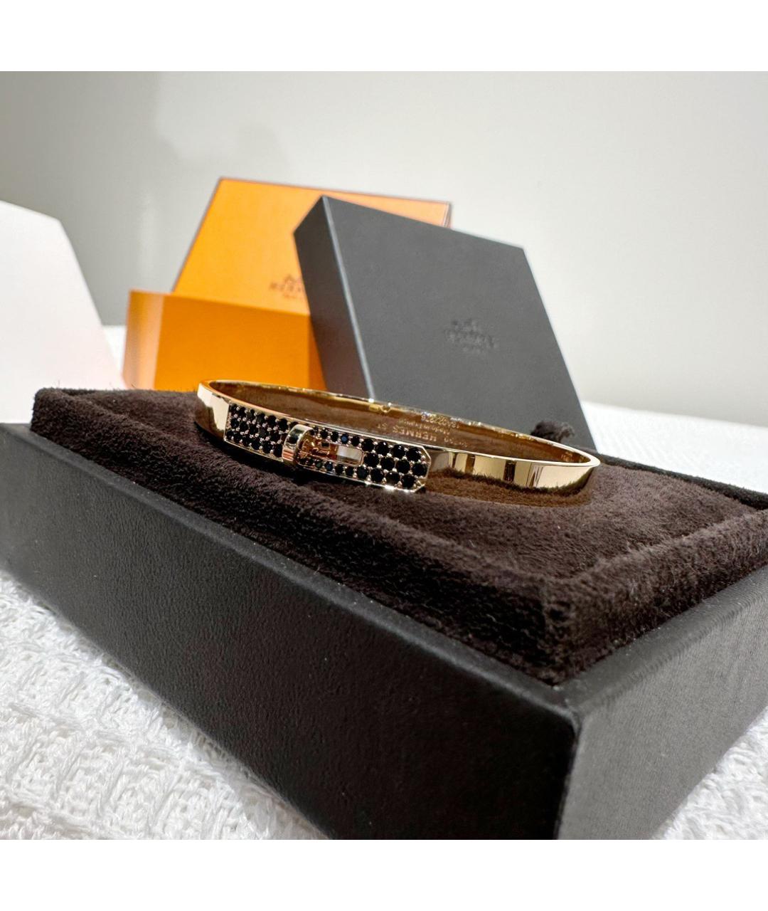 HERMES Золотой браслет из розового золота, фото 7