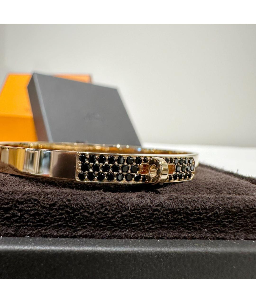 HERMES Золотой браслет из розового золота, фото 5