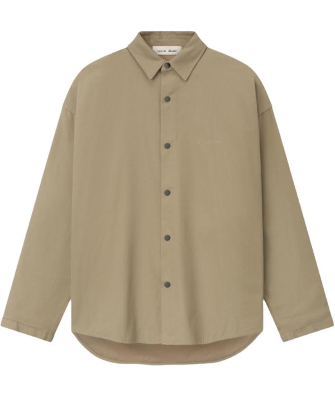 FEAR OF GOD ESSENTIALS Бежевая рубашка, фото 1