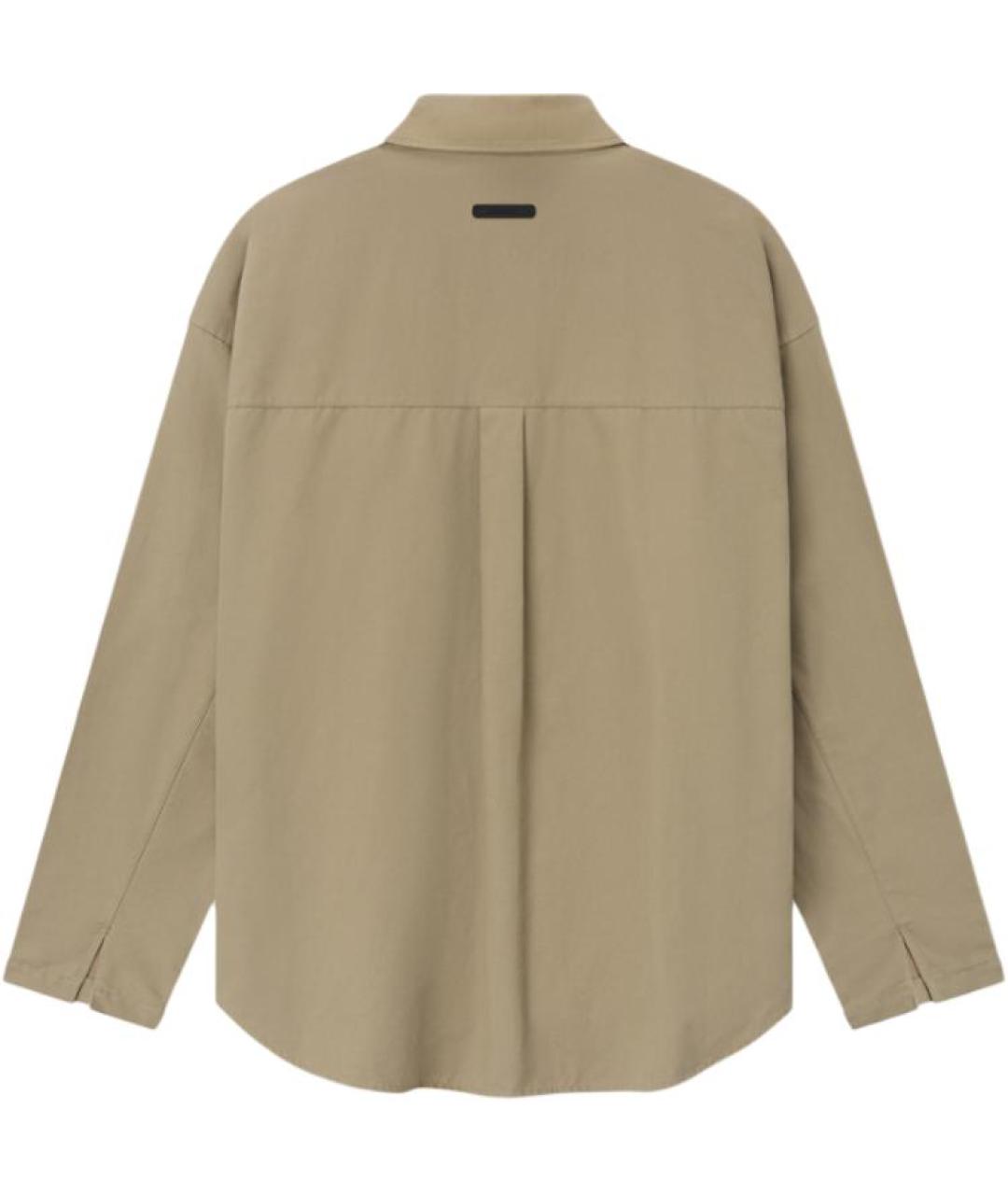 FEAR OF GOD ESSENTIALS Бежевая рубашка, фото 2
