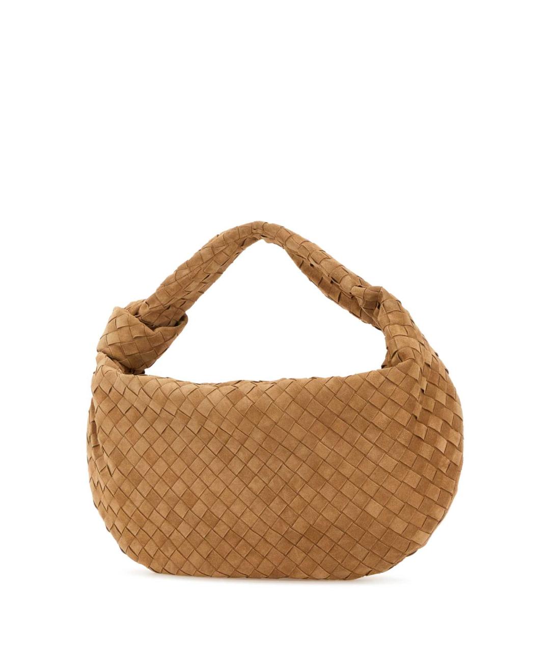 BOTTEGA VENETA Бежевая замшевая сумка через плечо, фото 2