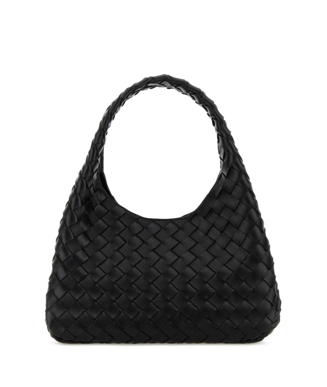 BOTTEGA VENETA Черная кожаная сумка тоут, фото 1