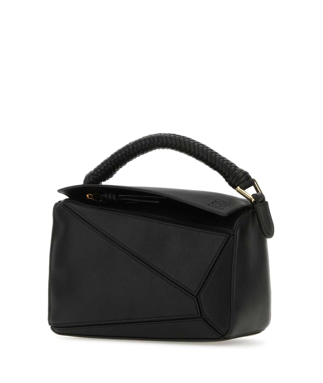 LOEWE Черная кожаная сумка через плечо, фото 2