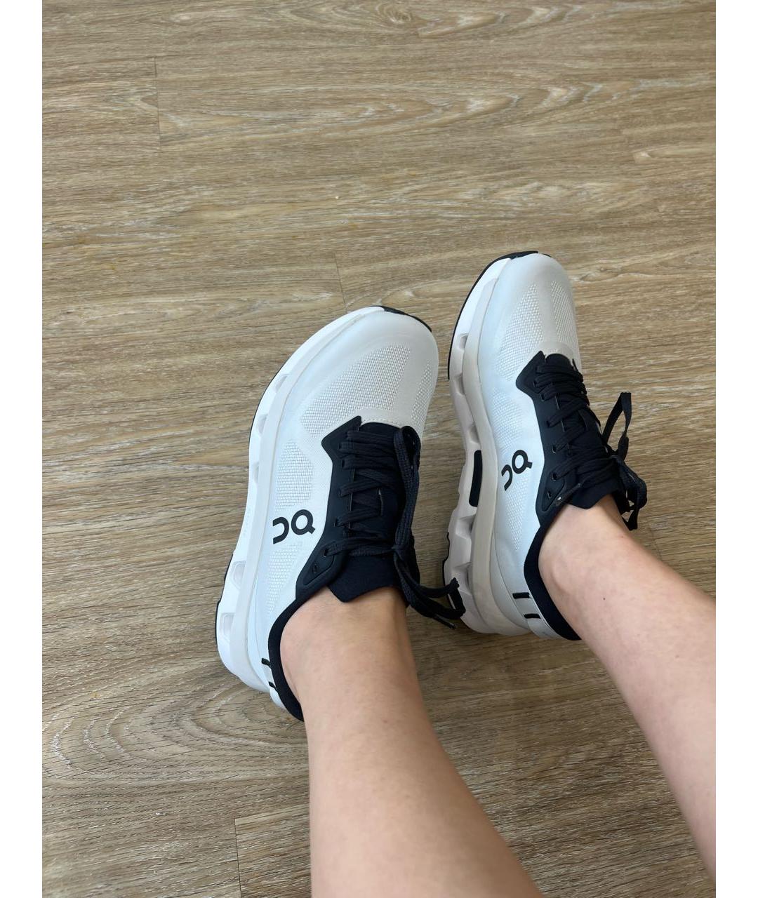 ON Бежевые текстильные кроссовки, фото 3