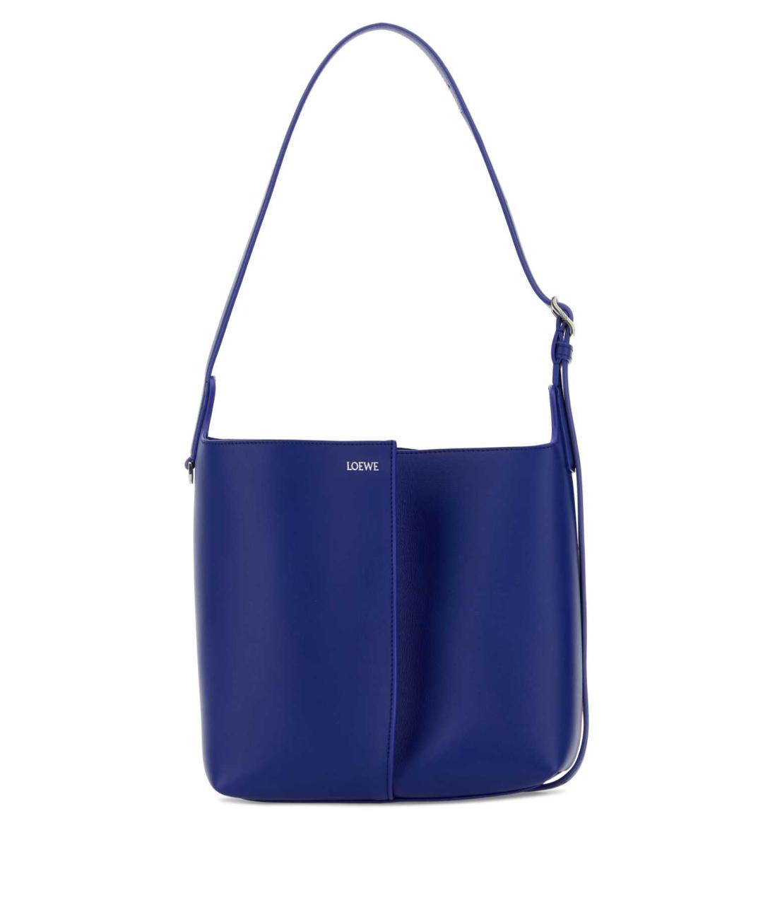 LOEWE Синяя кожаная сумка через плечо, фото 1