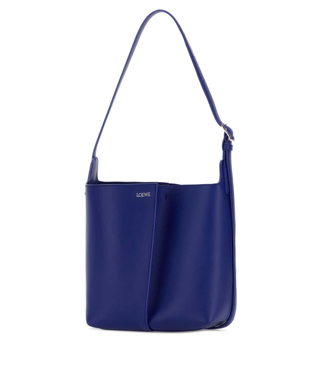 LOEWE Синяя кожаная сумка через плечо, фото 2