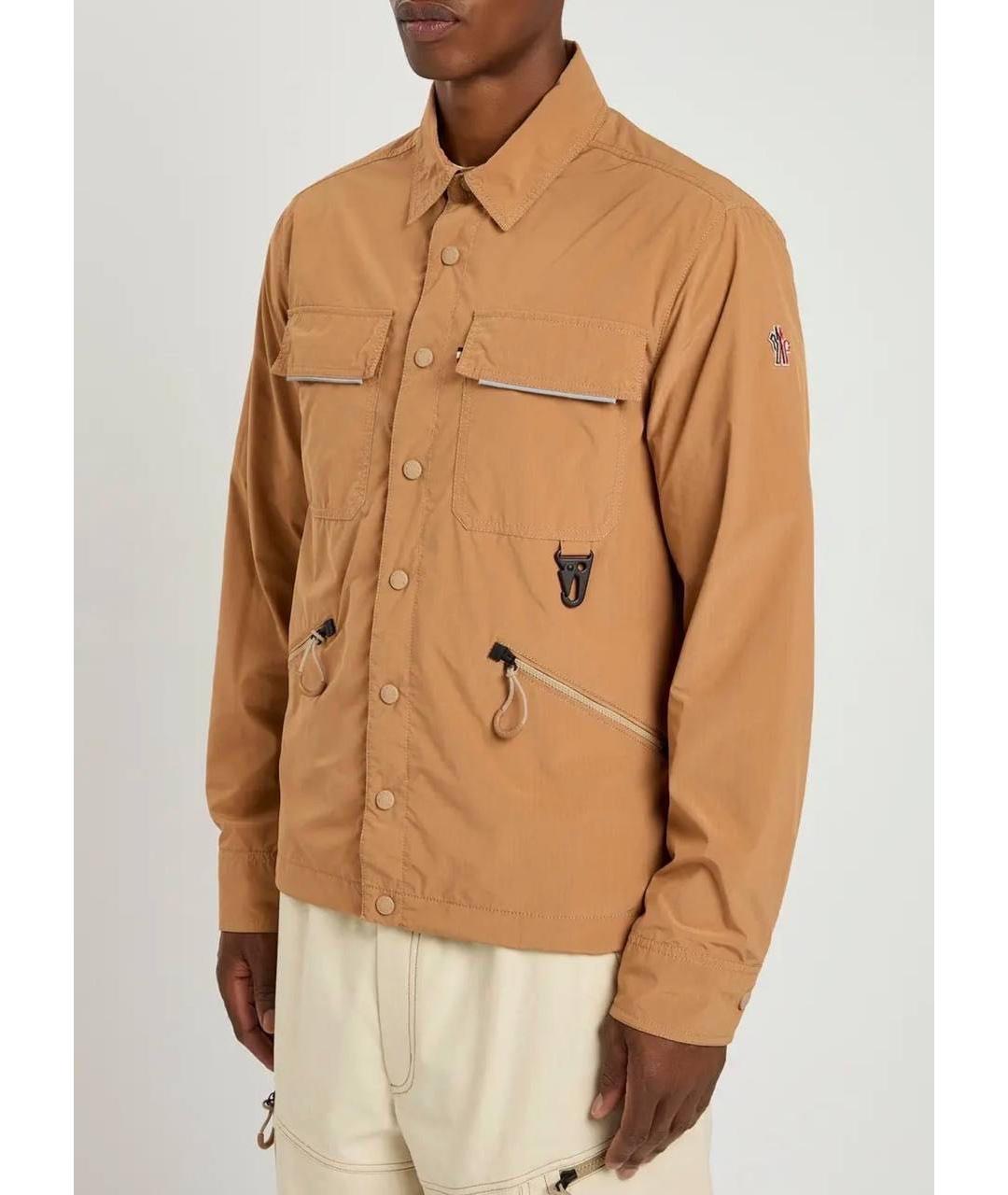 MONCLER Коричневая куртка, фото 3