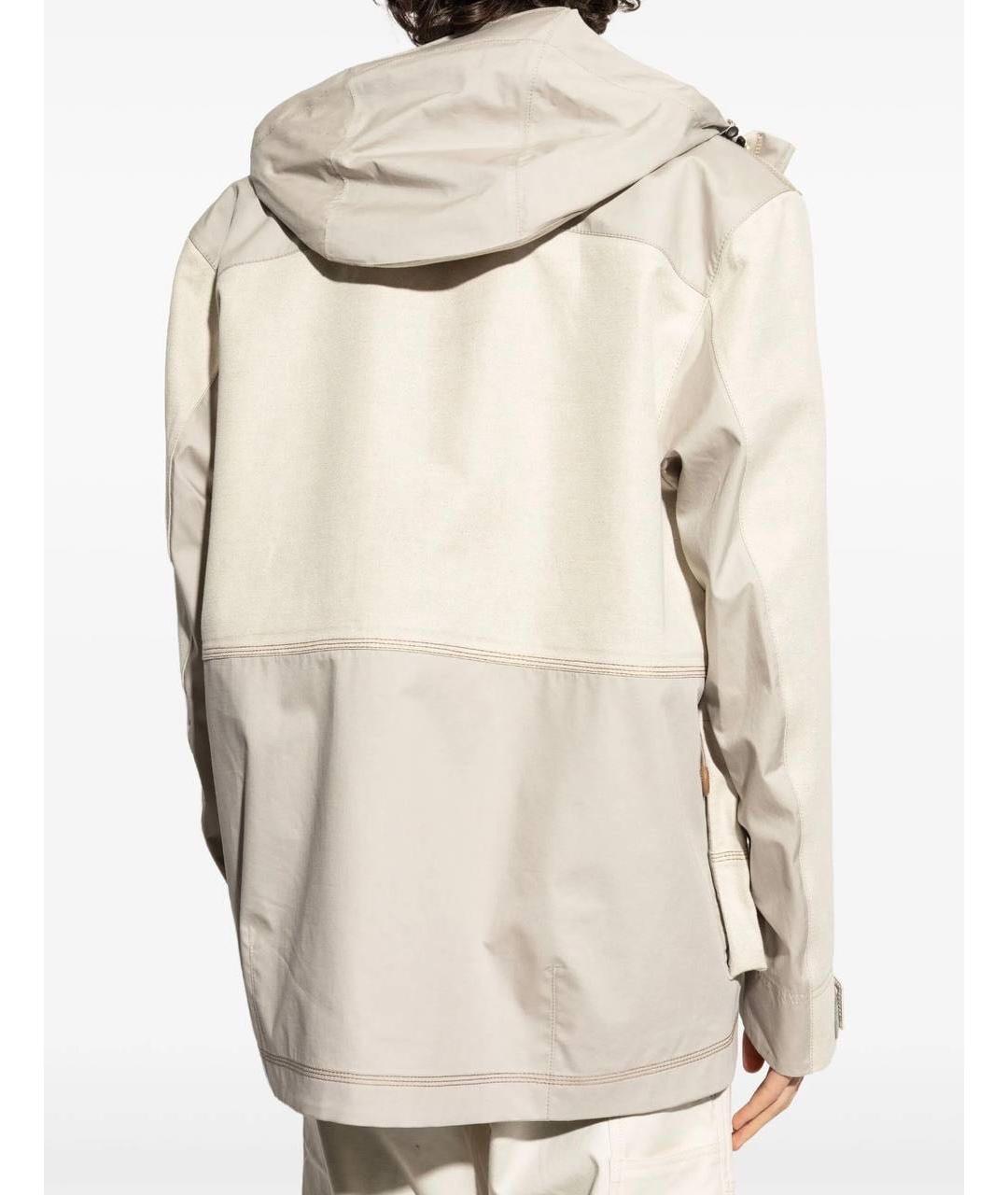 MONCLER Белая куртка, фото 5