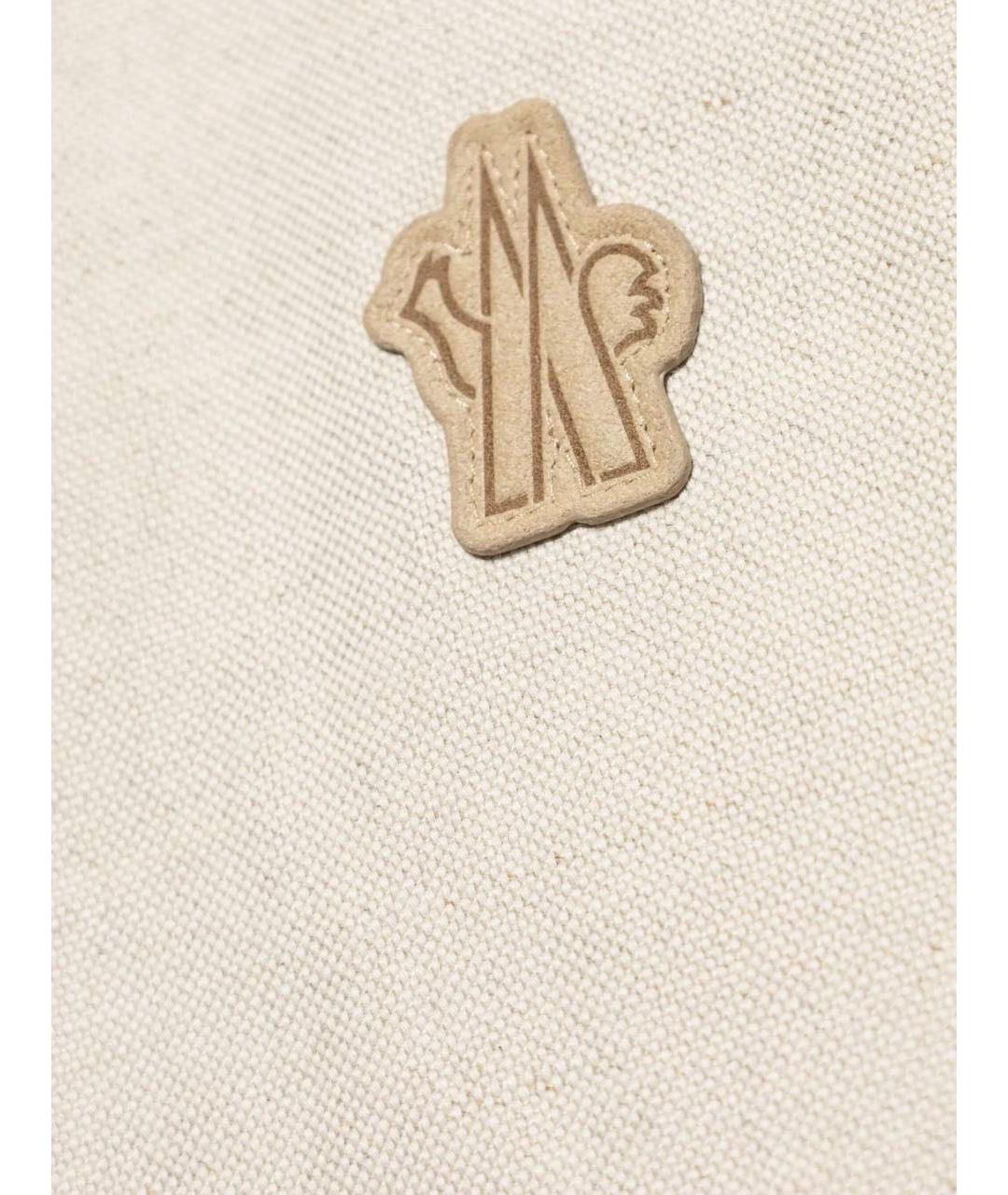 MONCLER Белая куртка, фото 4