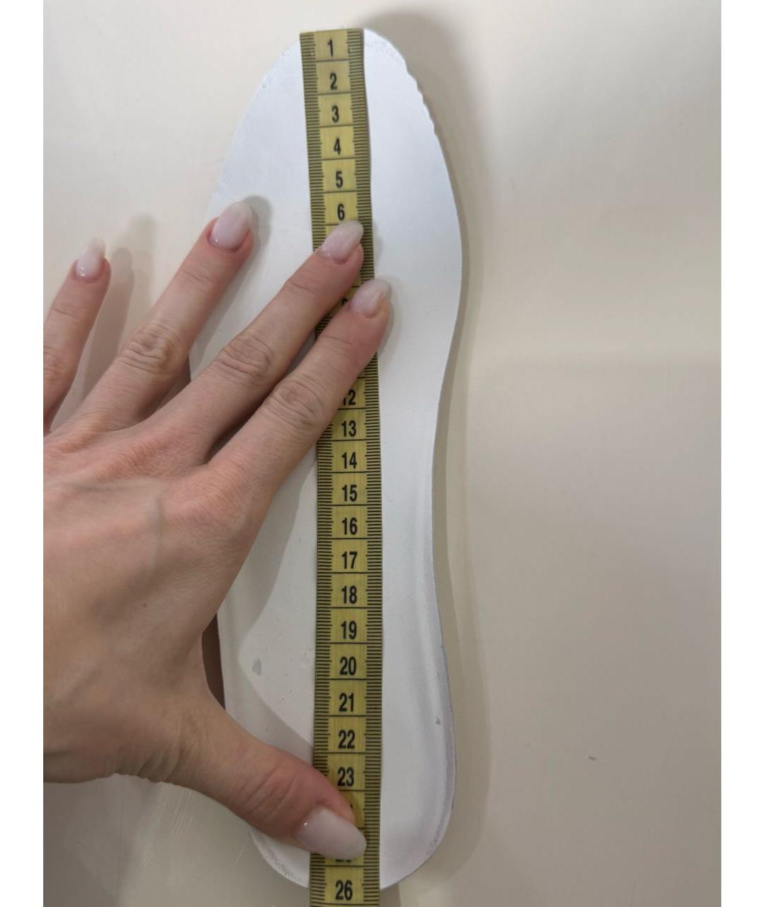 HERMES Бежевые кроссовки, фото 8