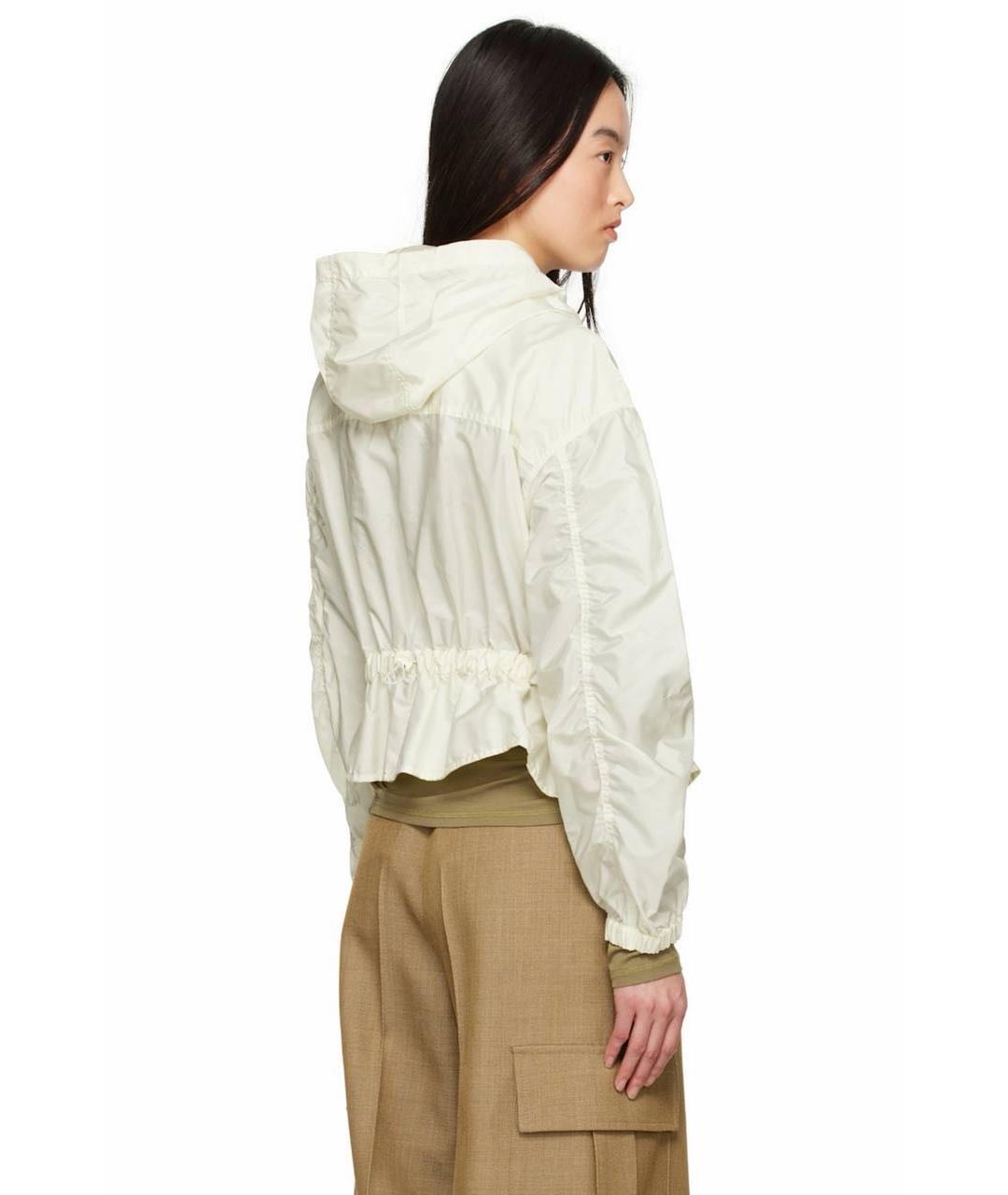 MONCLER Белая куртка, фото 4