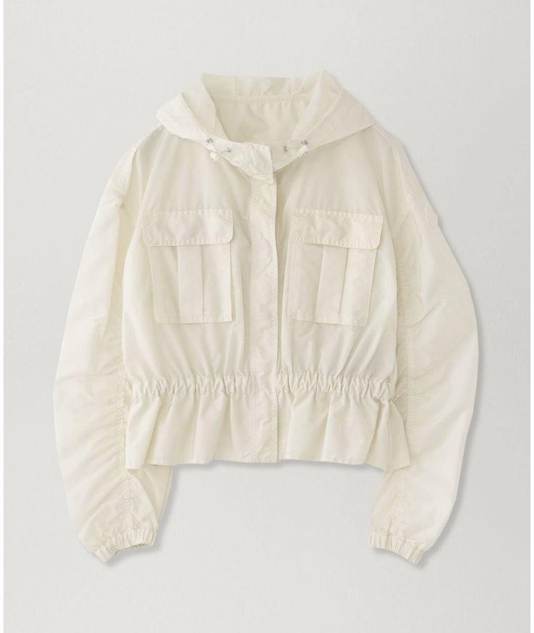 MONCLER Белая куртка, фото 7