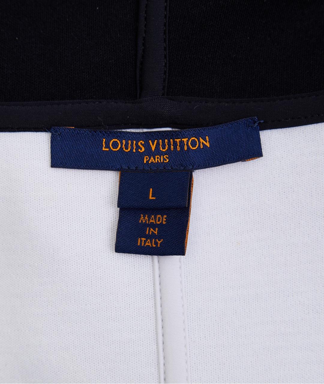 LOUIS VUITTON Темно-синяя хлопковая куртка, фото 3