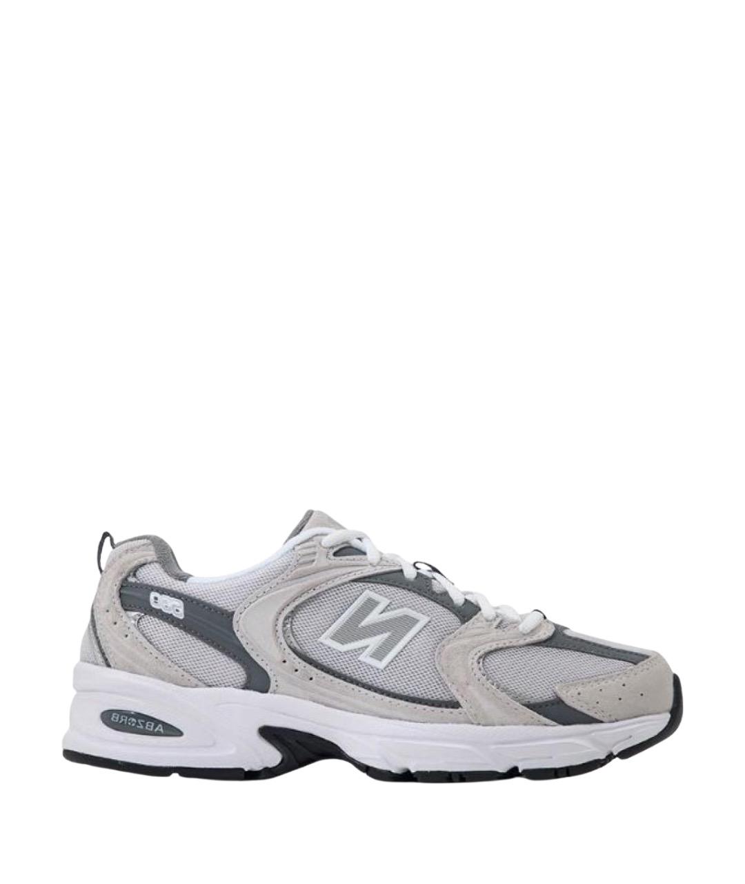 NEW BALANCE Серые текстильные кроссовки, фото 1