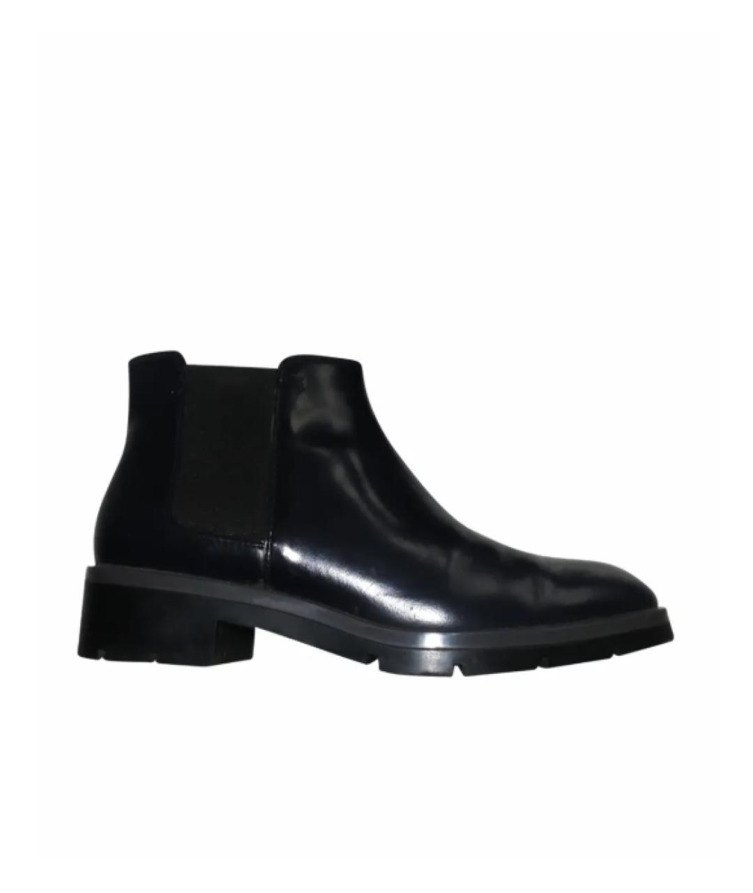 TOD'S Синие кожаные ботинки, фото 9