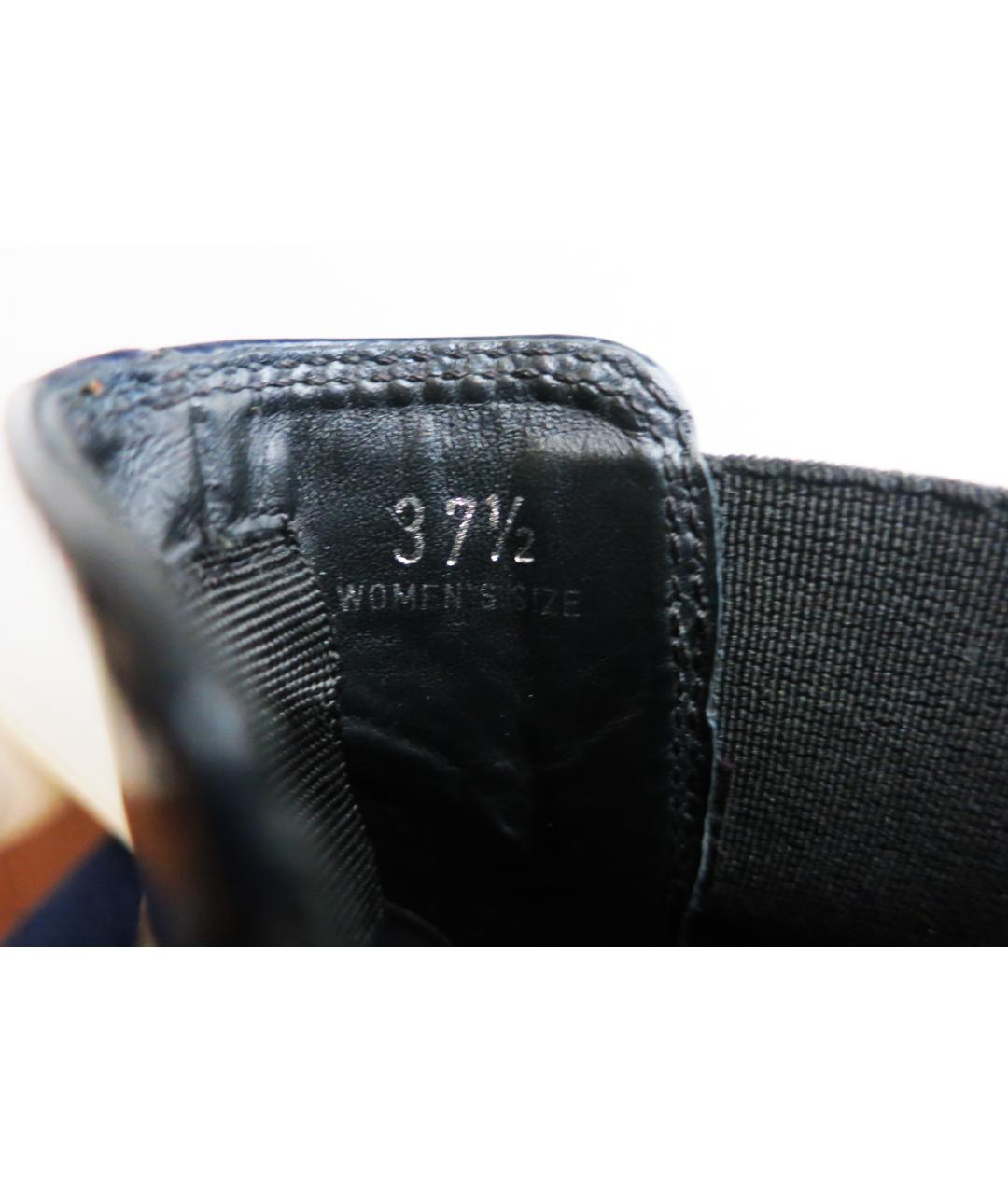 TOD'S Синие кожаные ботинки, фото 7