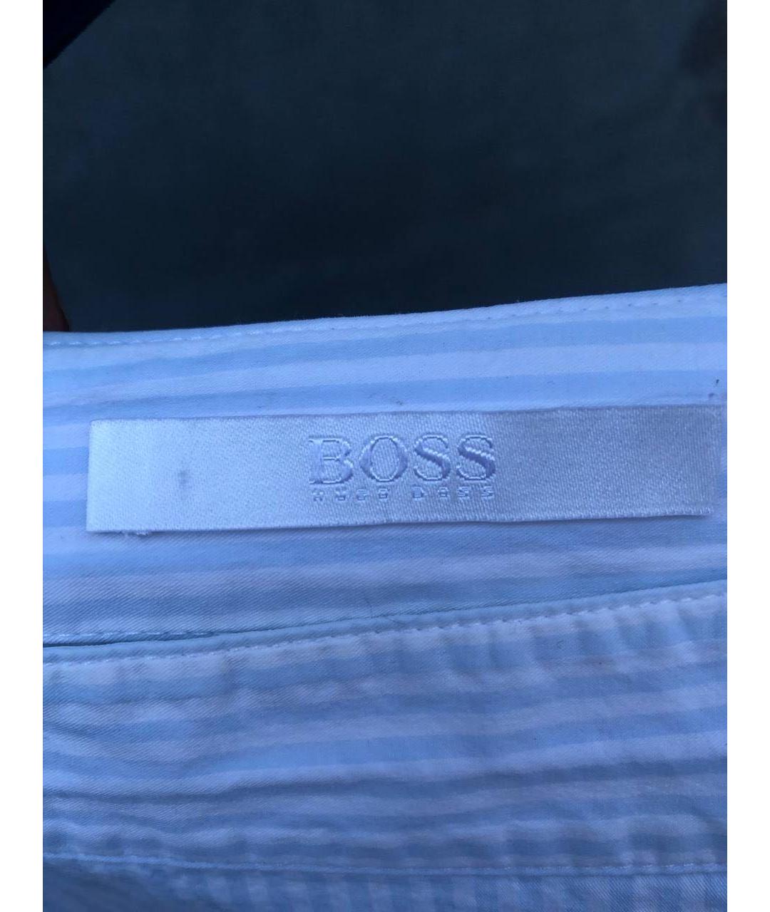 HUGO BOSS Мульти хлопковая рубашка, фото 3