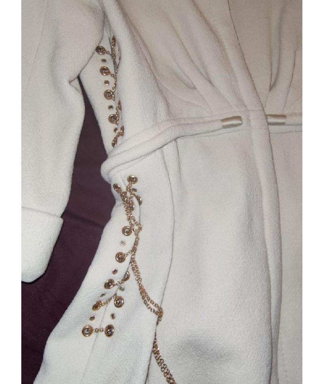 LOUIS VUITTON Бежевое шерстяное пальто, фото 5