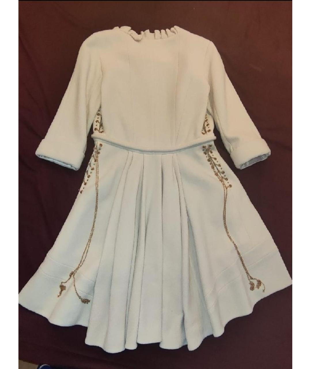 LOUIS VUITTON Бежевое шерстяное пальто, фото 2