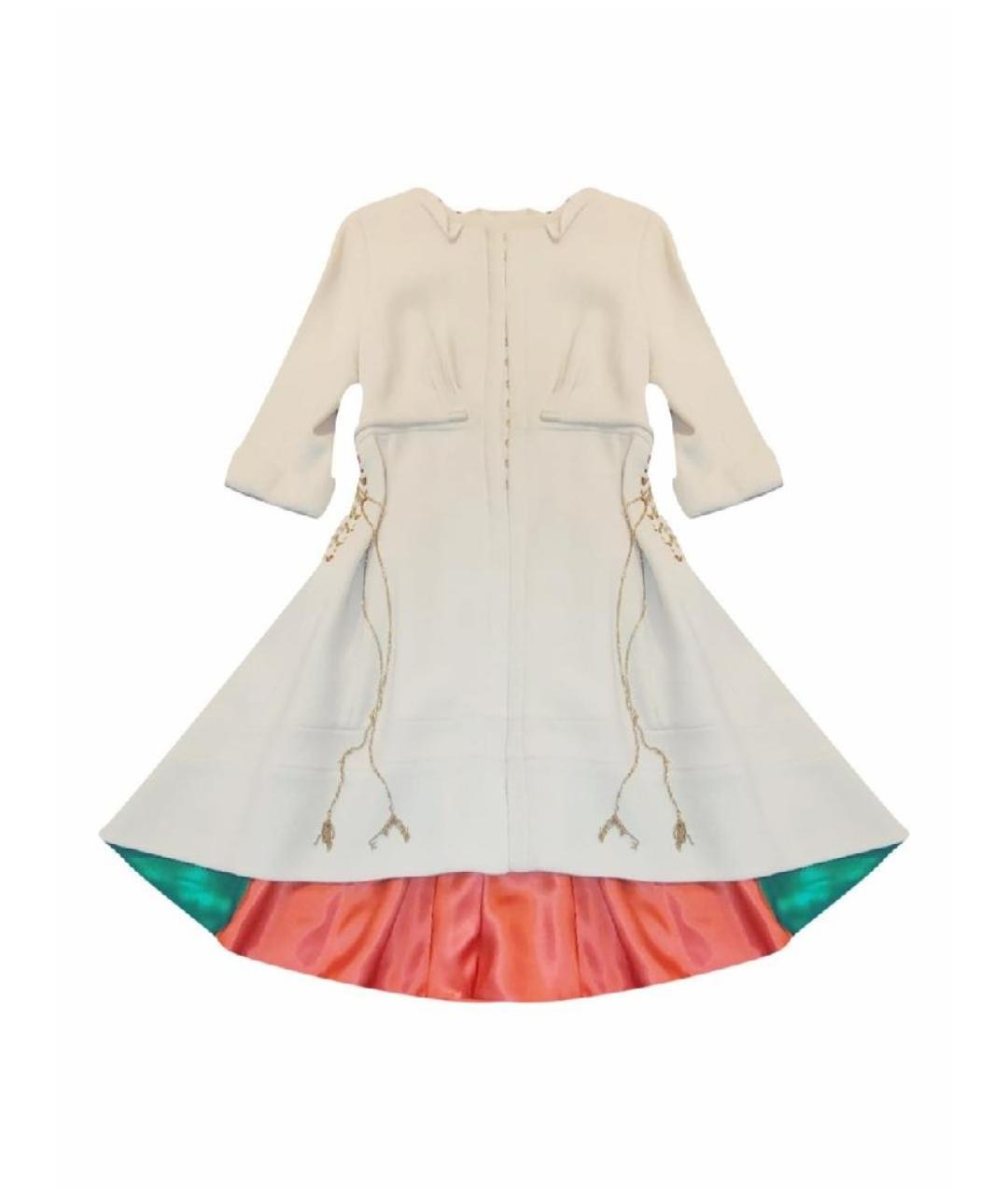 LOUIS VUITTON Бежевое шерстяное пальто, фото 1