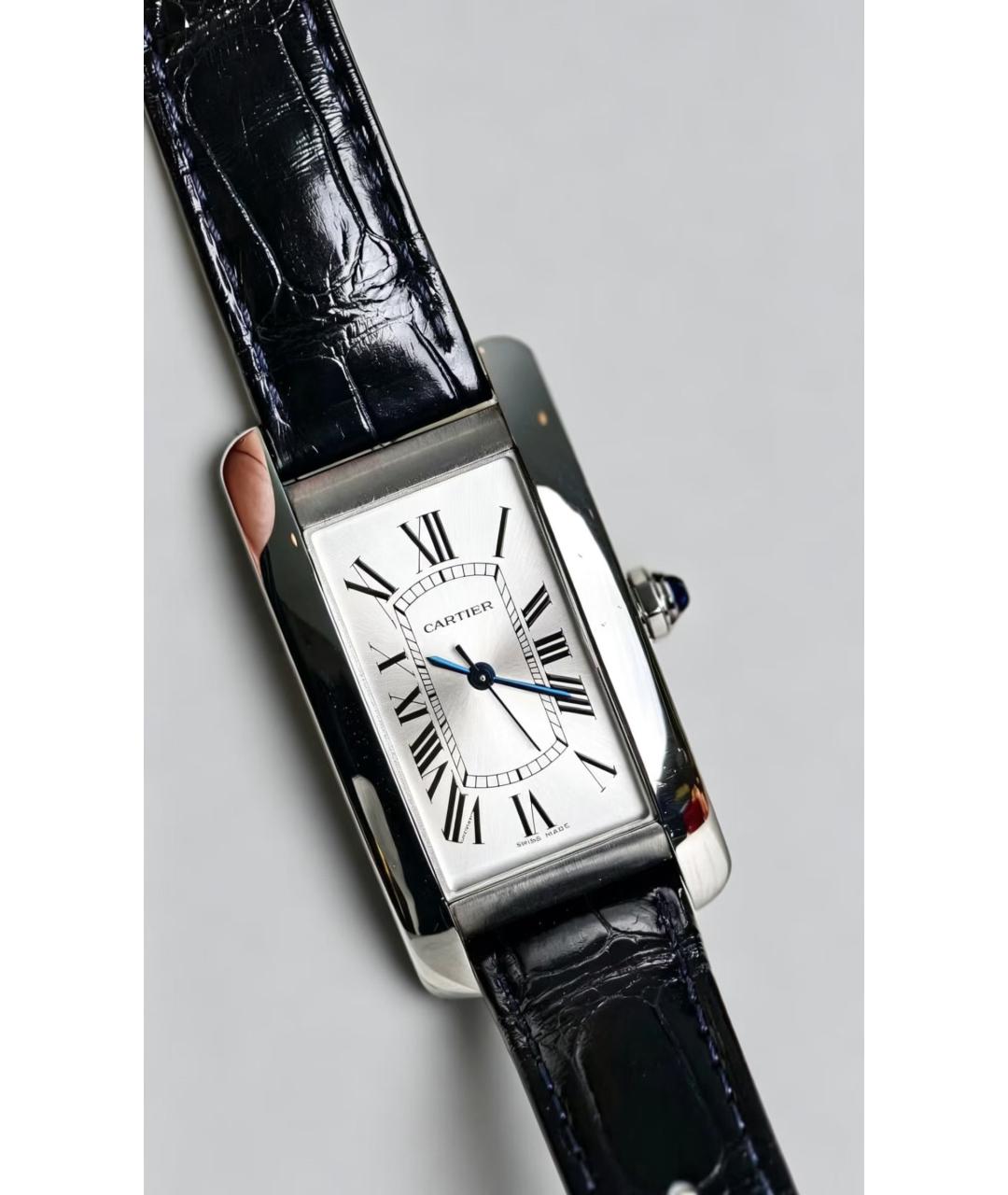 CARTIER Белые металлические часы, фото 4