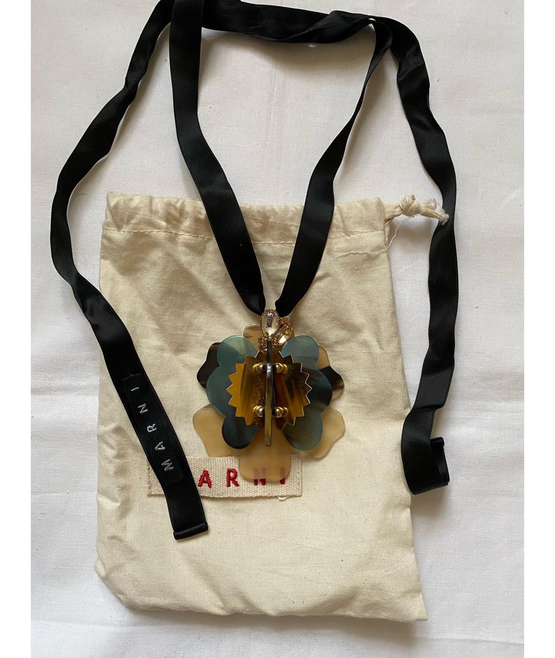 MARNI Мульти пластиковое колье, фото 4