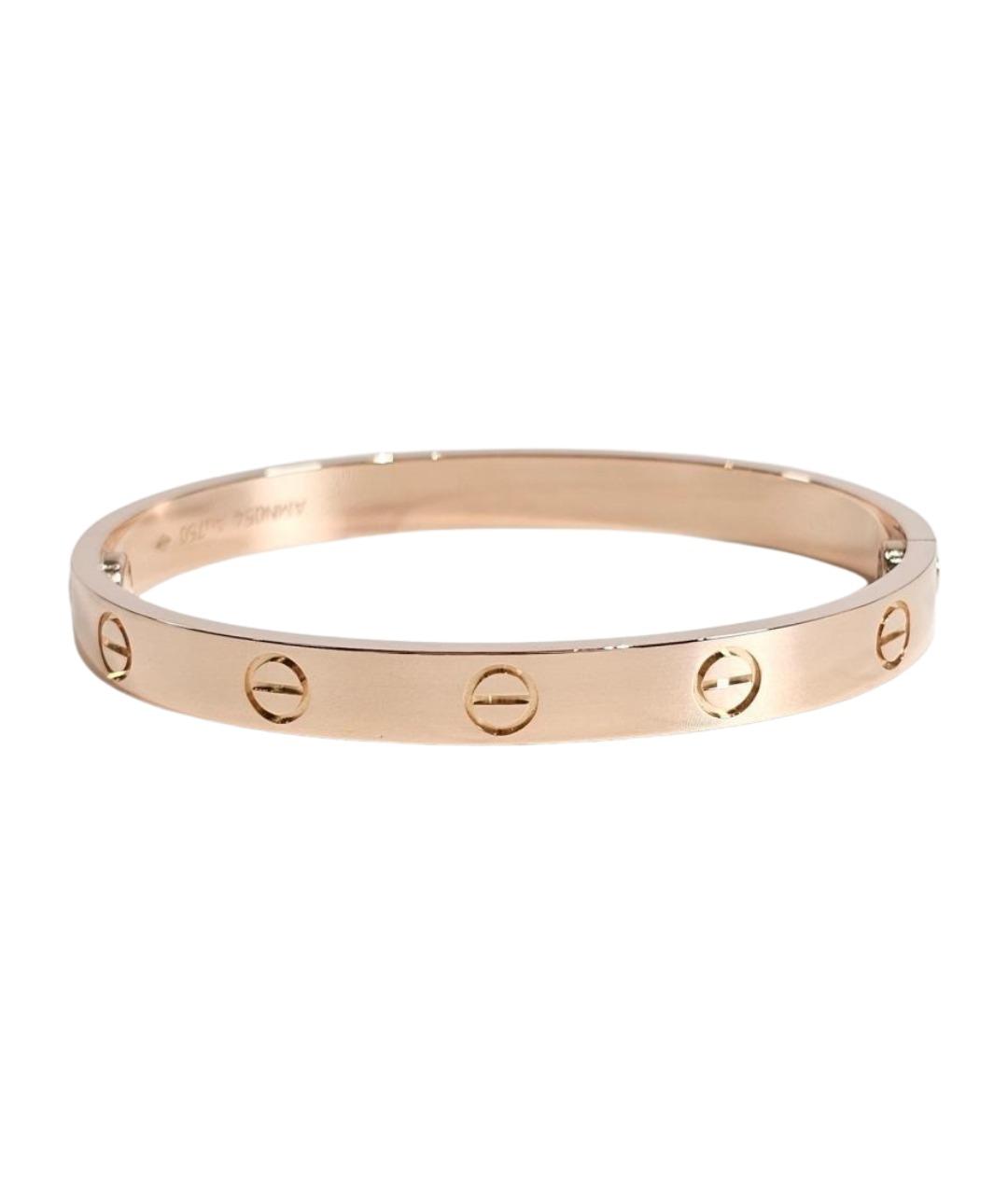 CARTIER Золотой браслет из розового золота, фото 1