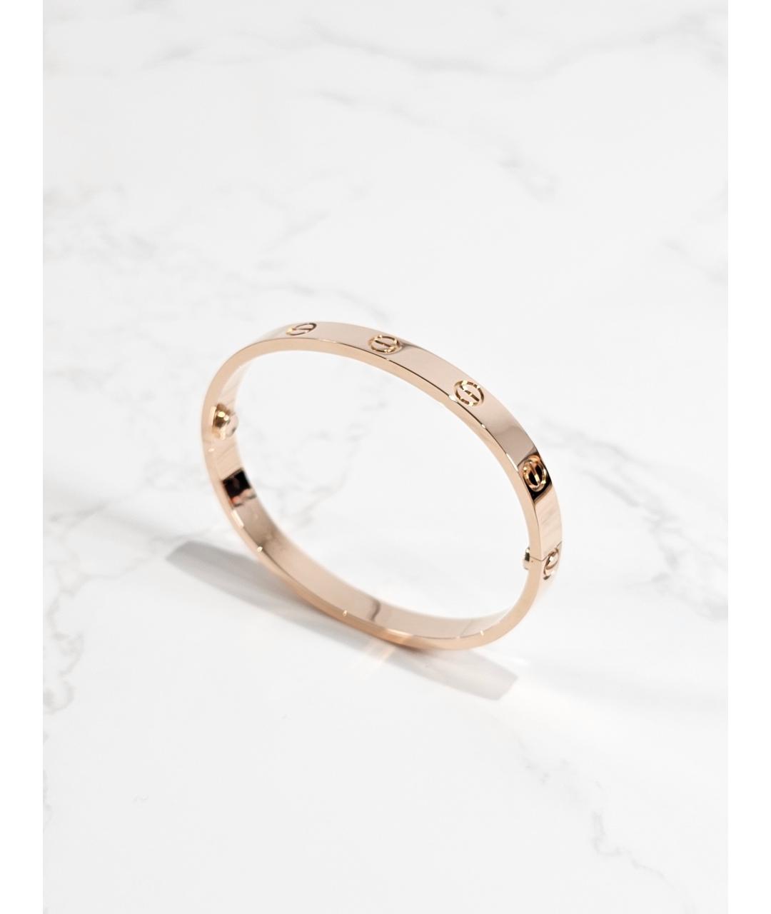 CARTIER Золотой браслет из розового золота, фото 2