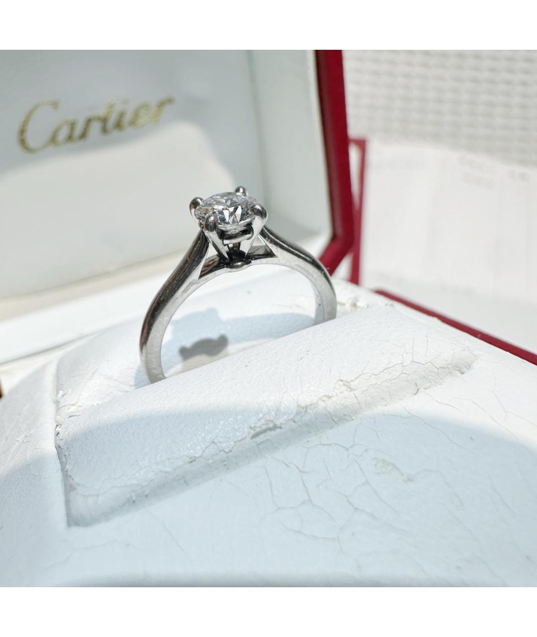 CARTIER Серебряное кольцо из белого золота, фото 8