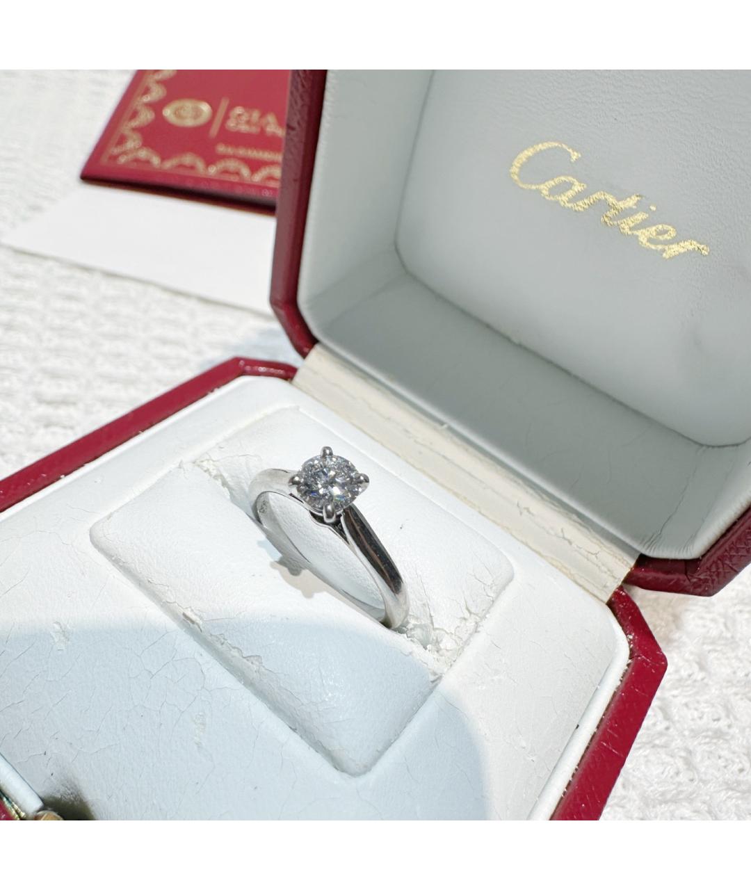 CARTIER Серебряное кольцо из белого золота, фото 9