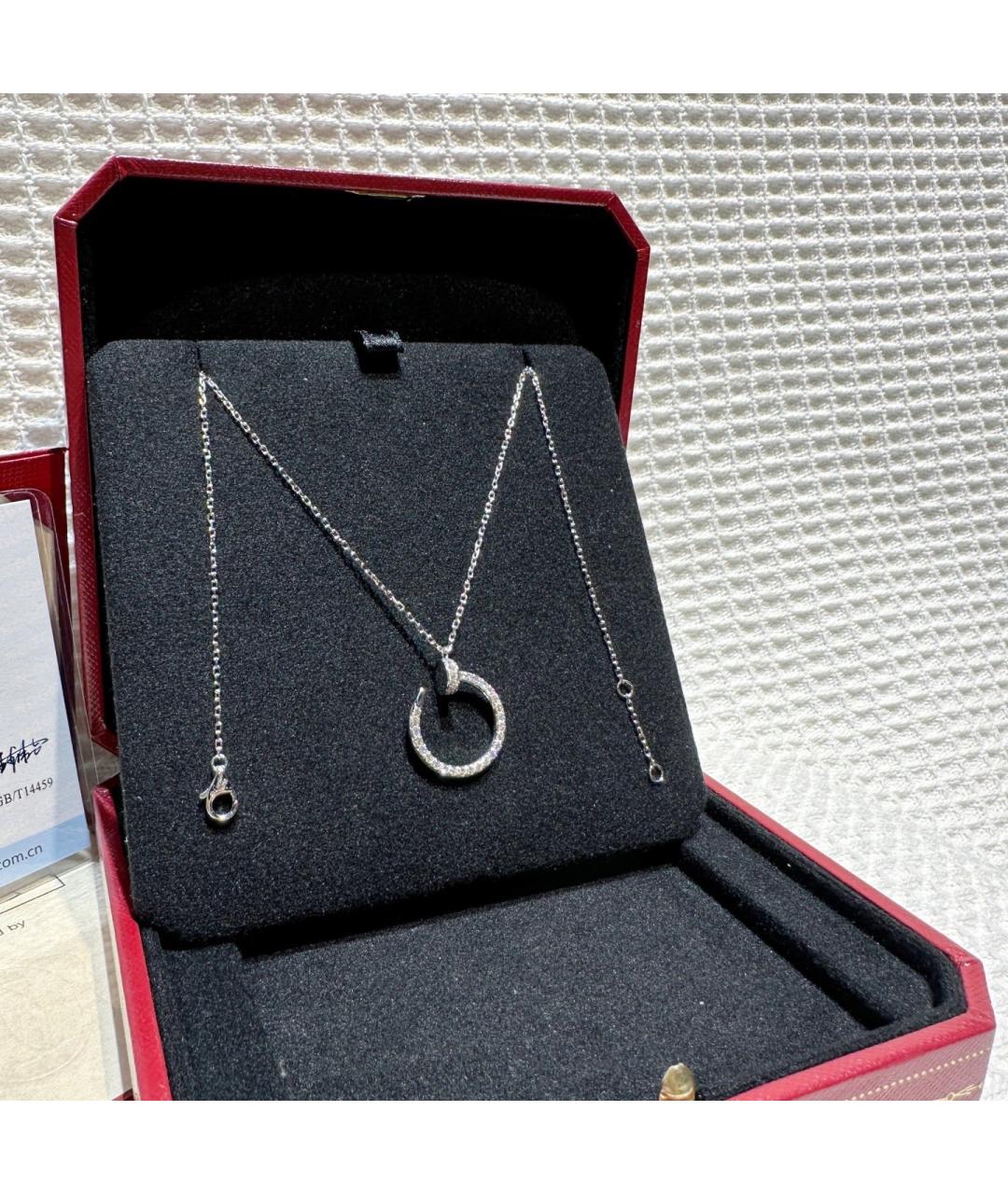 CARTIER Серебряная подвеска из белого золота, фото 4