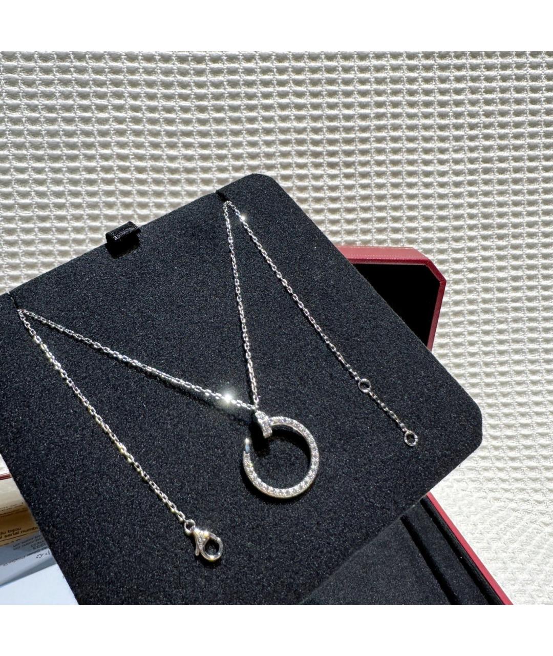 CARTIER Серебряная подвеска из белого золота, фото 6