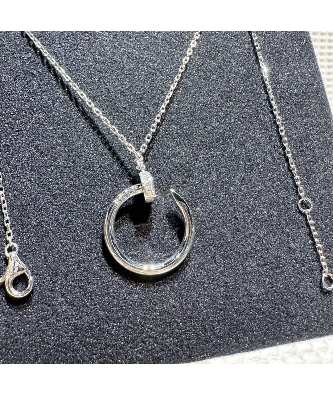 CARTIER Серебряная подвеска из белого золота, фото 5
