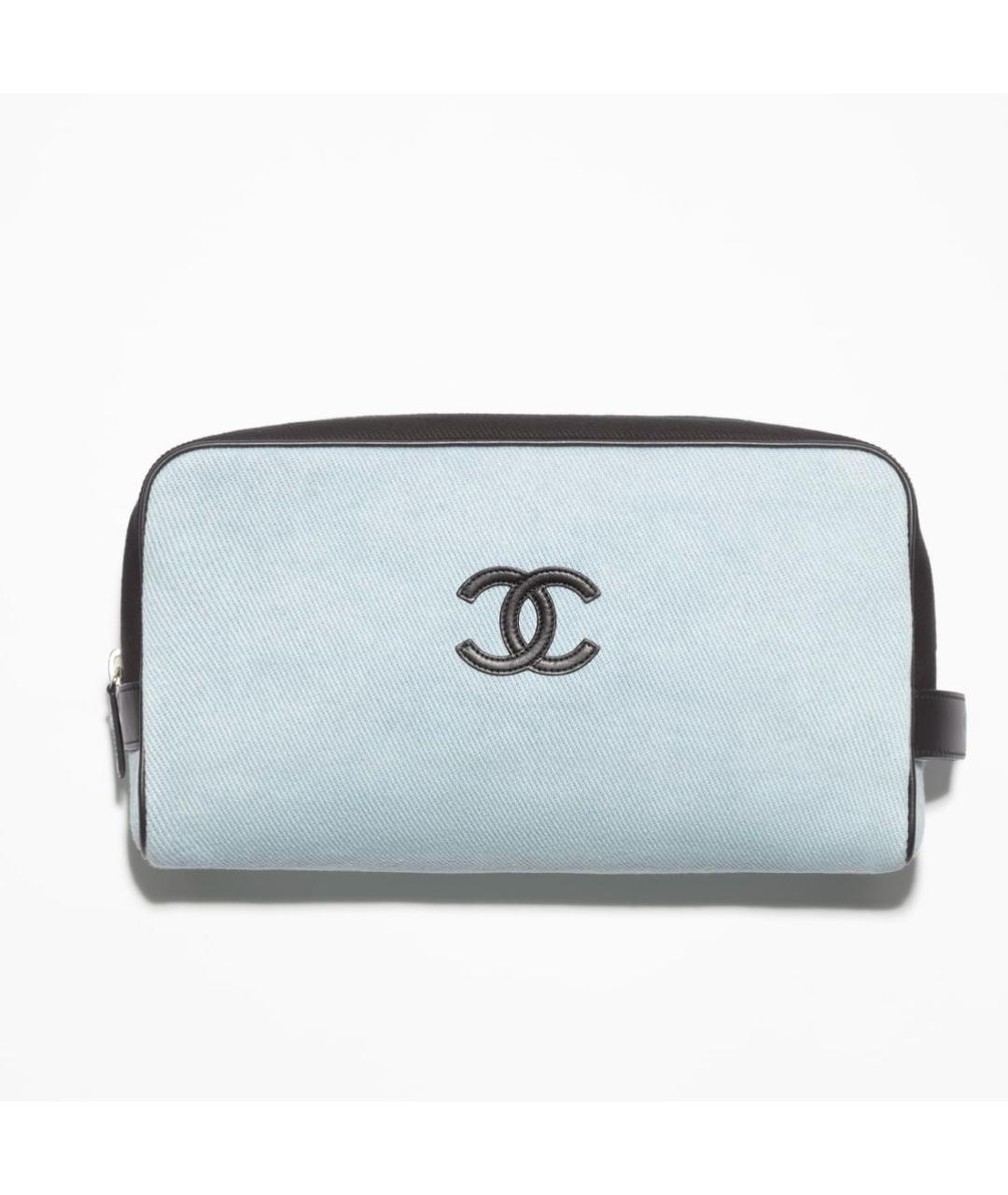 CHANEL Голубая косметичка, фото 4