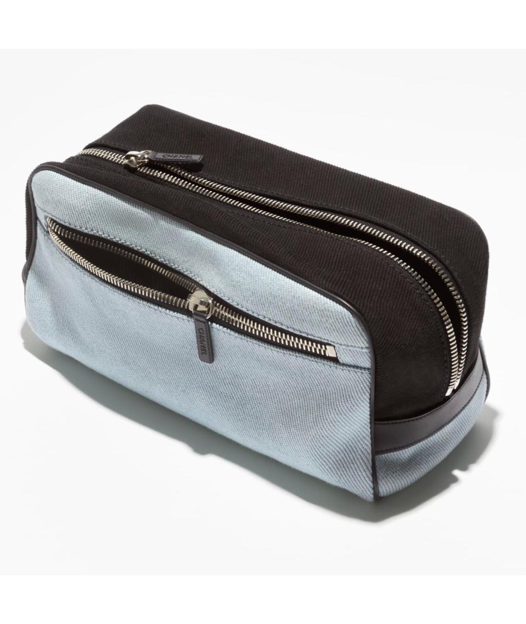 CHANEL Голубая косметичка, фото 3