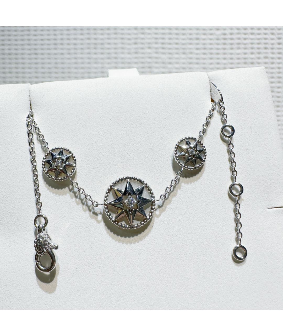 CHRISTIAN DIOR Серебрянный браслет из белого золота, фото 5