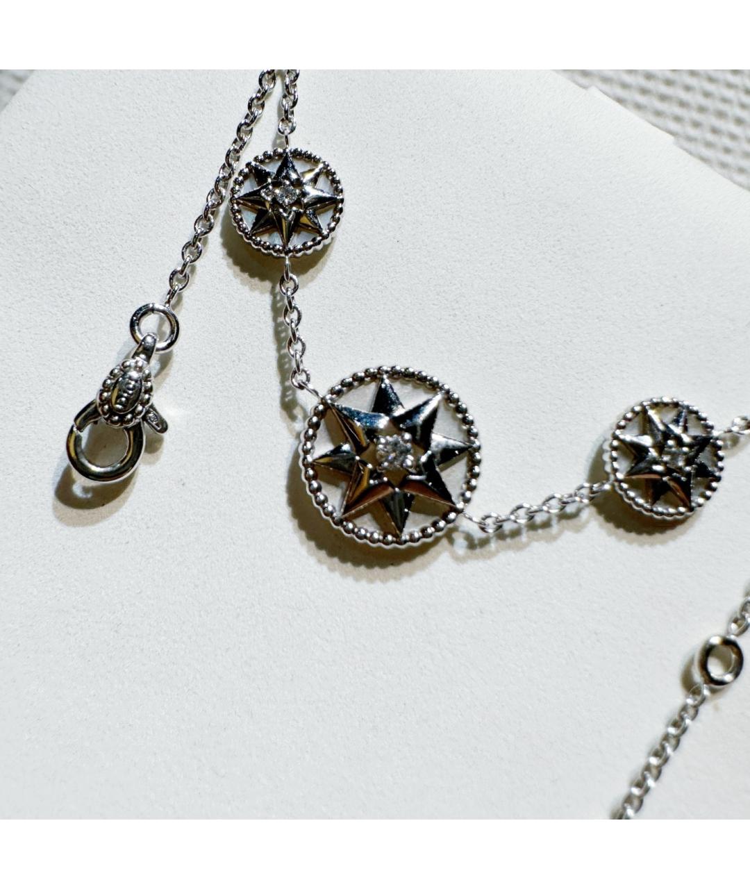 CHRISTIAN DIOR Серебрянный браслет из белого золота, фото 6