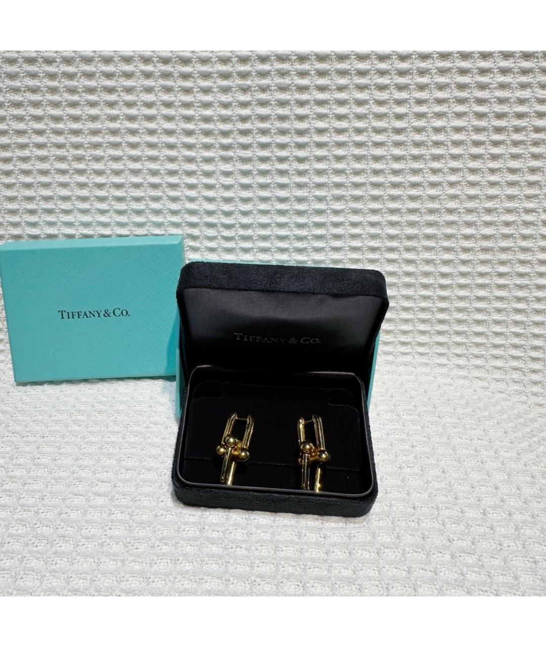 TIFFANY&CO Золотые серьги из розового золота, фото 7