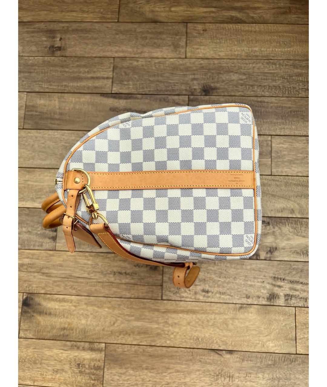 LOUIS VUITTON Белая дорожная/спортивная сумка, фото 4