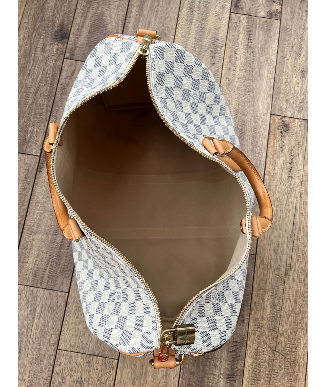 LOUIS VUITTON Белая дорожная/спортивная сумка, фото 5