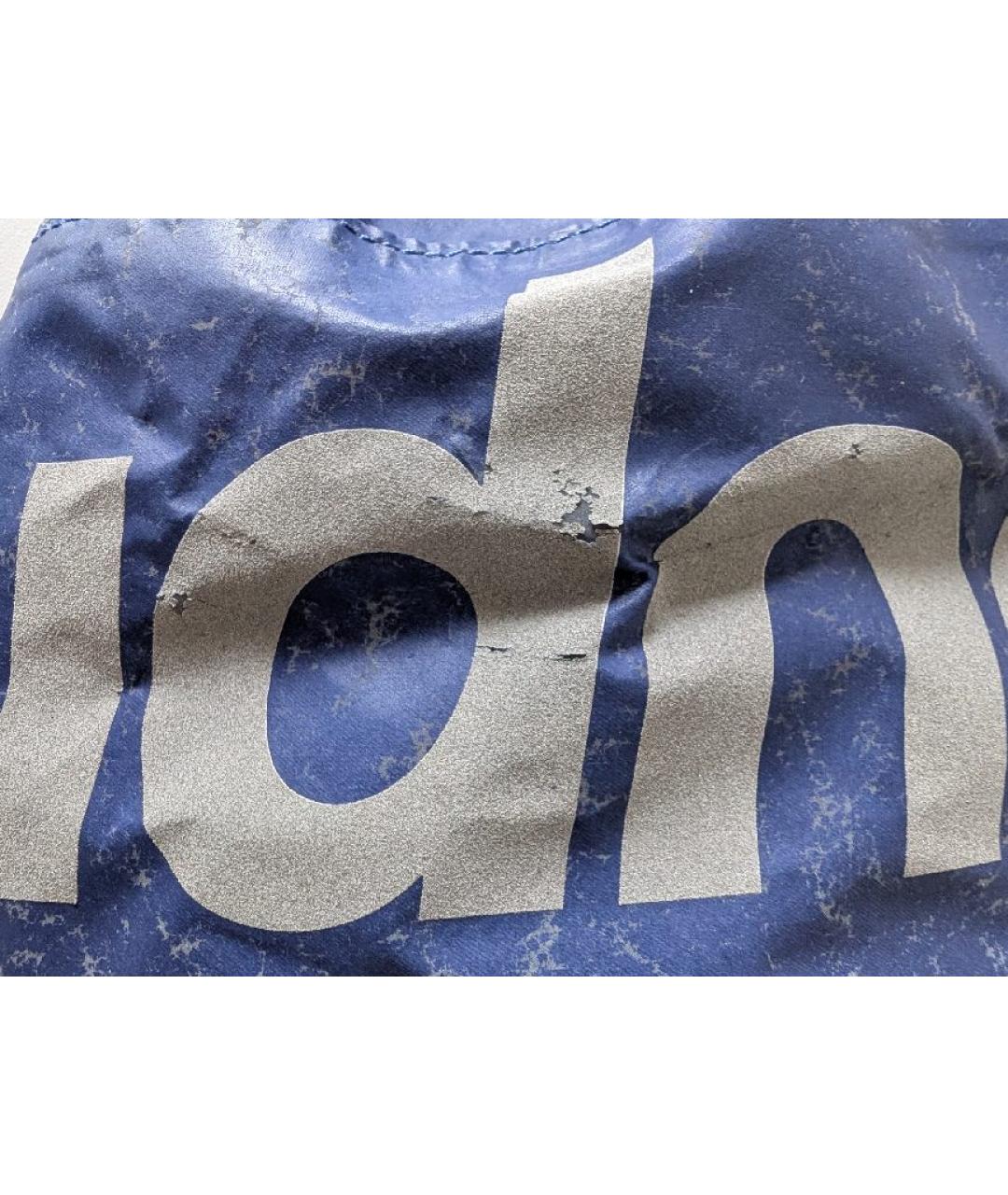 SUPREME Голубая поясная сумка, фото 9