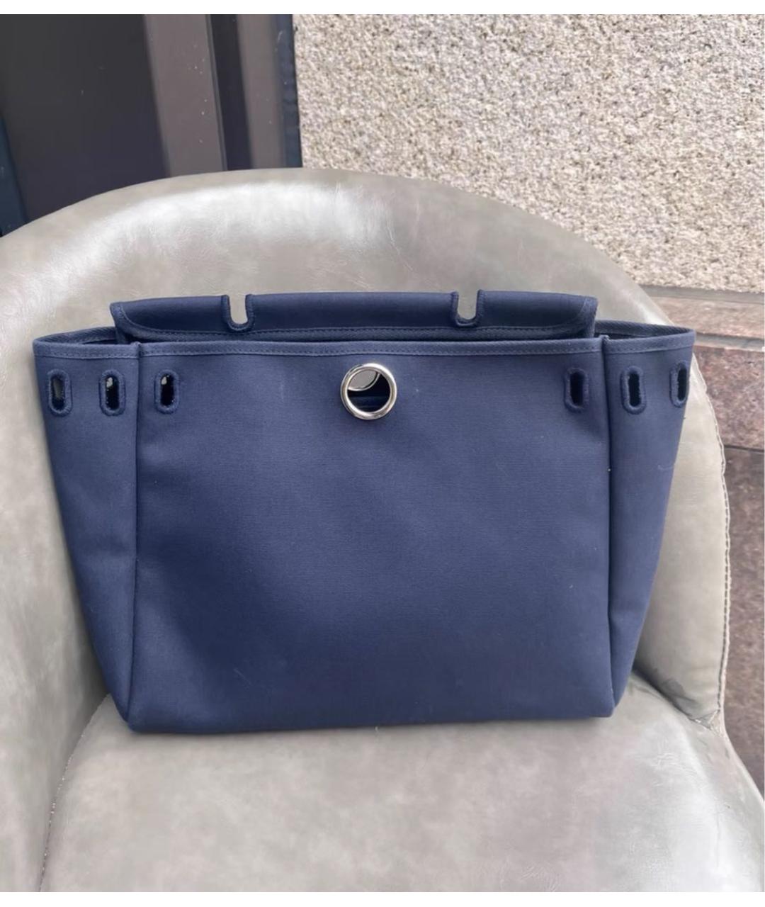 HERMES Синяя сумка через плечо, фото 8