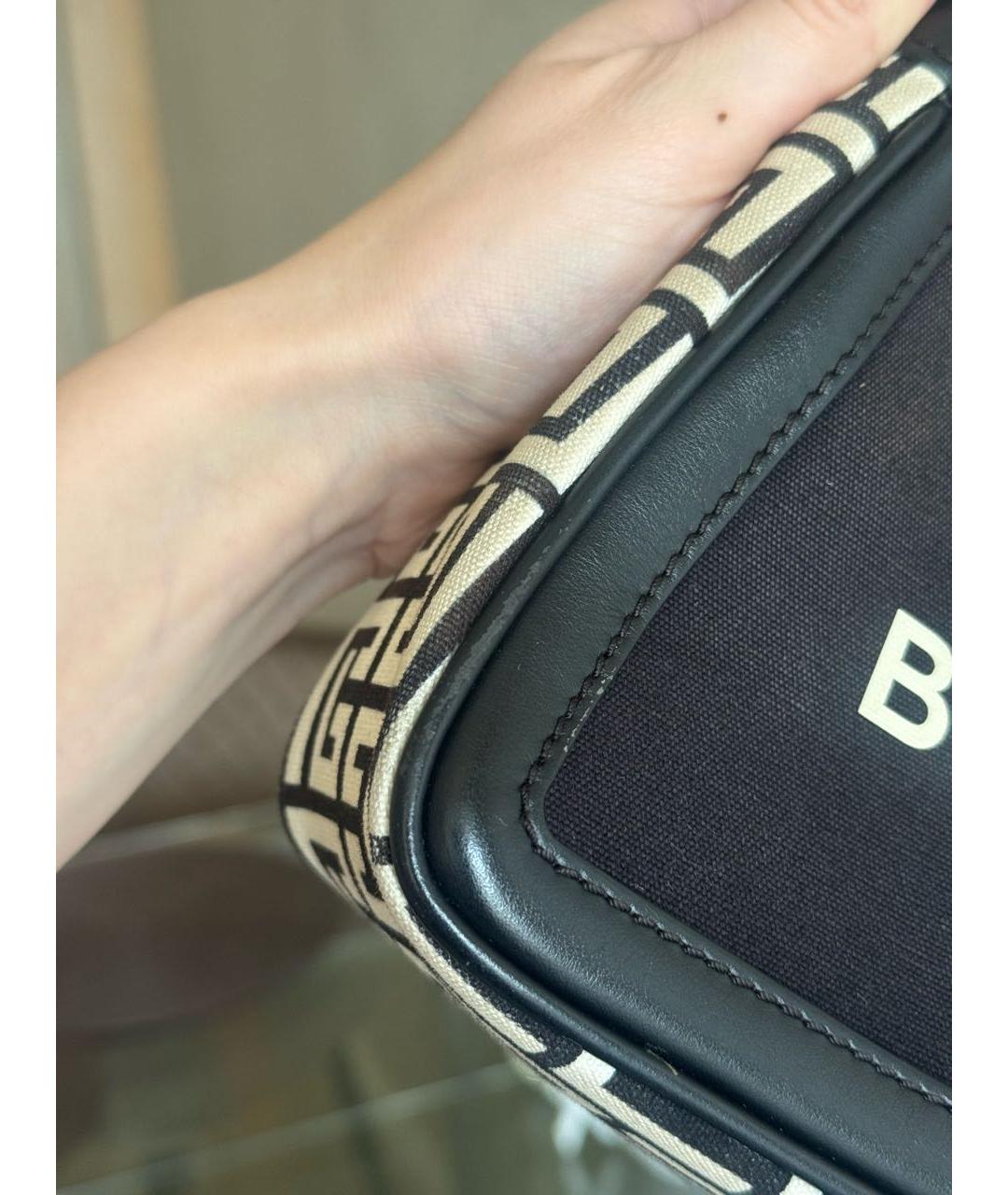 BALMAIN Черная сумка через плечо, фото 7